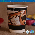 8 Oz Double Walled de taza de papel de café